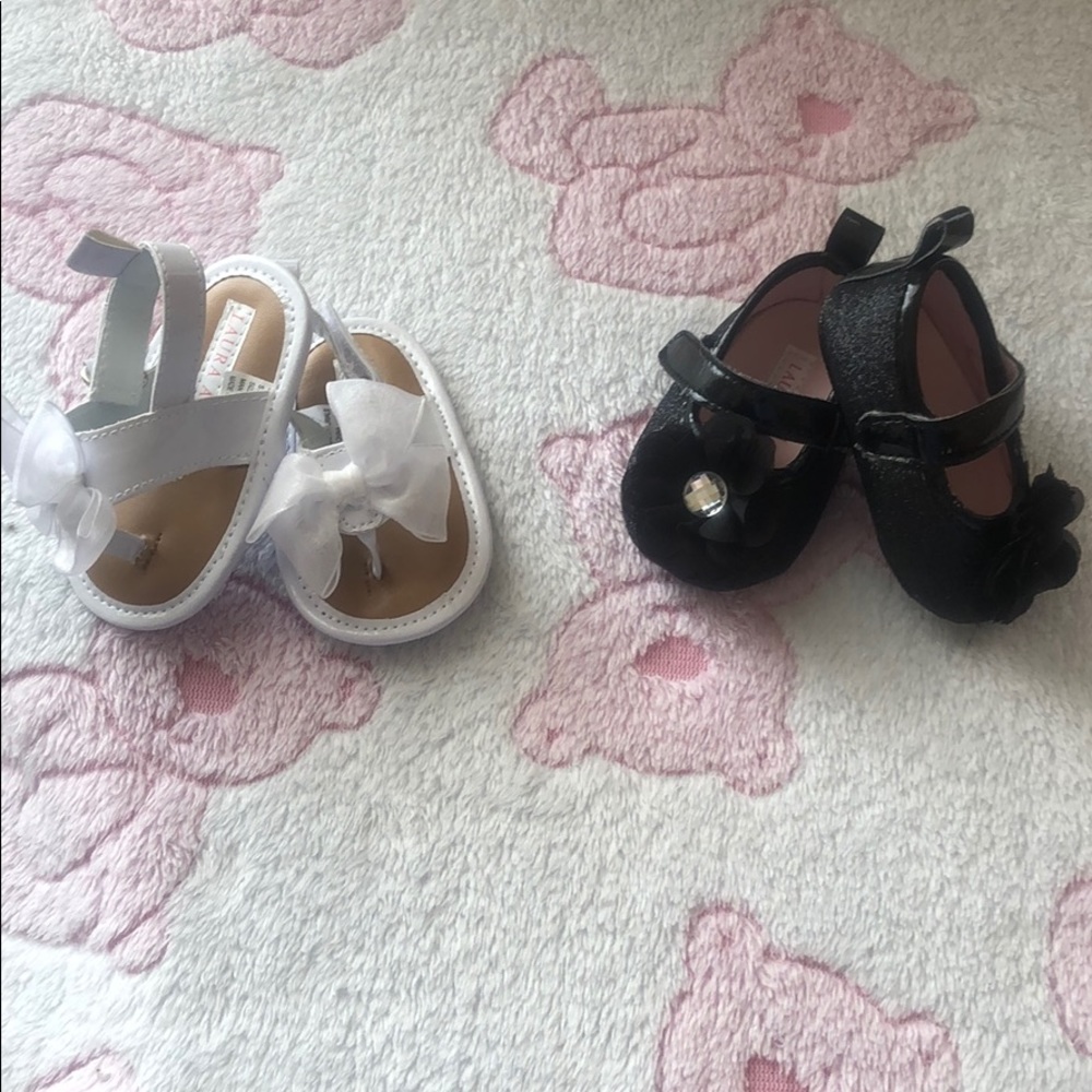 Size 1 baby girl sandals